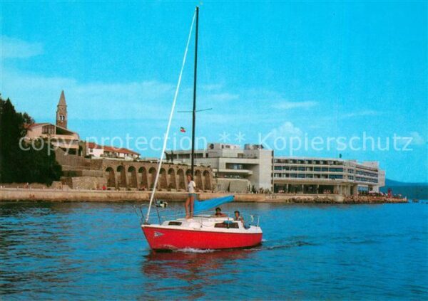 Portoroz Hoteli Bernardin Segelboot