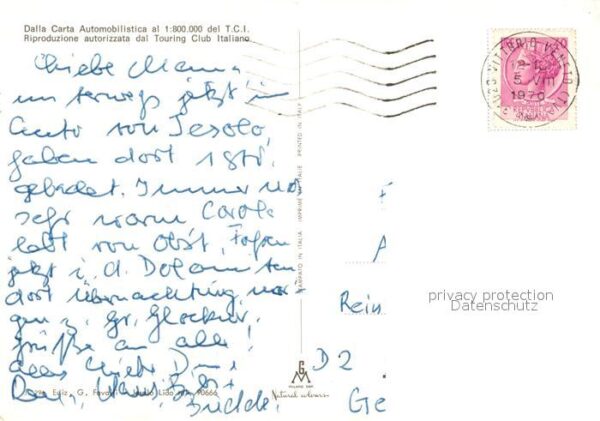 Jesolo Lido Panoramakarte Fliegeraufnahme – Bild 2
