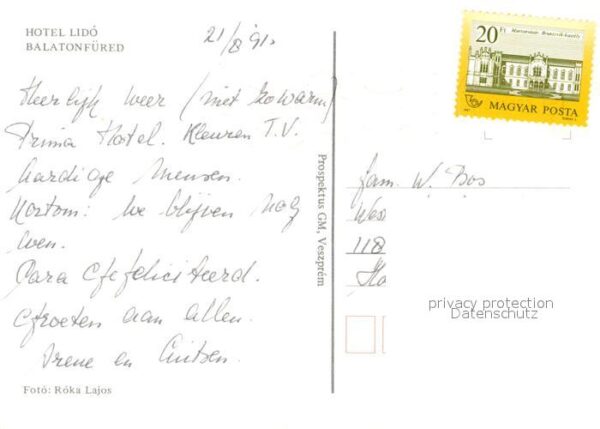 Balatonfuered Hotel Lido – Bild 2