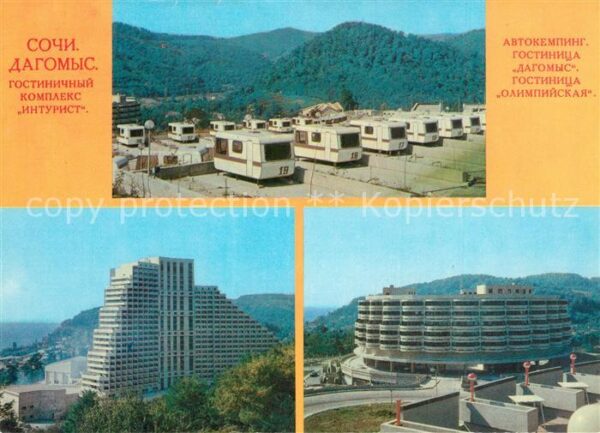 Sochi Sotschi Hotel Inturist Caravanstellplätze