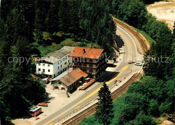 Vils Tirol Fliegeraufnahme Ulrichsbrücke Hotel Res