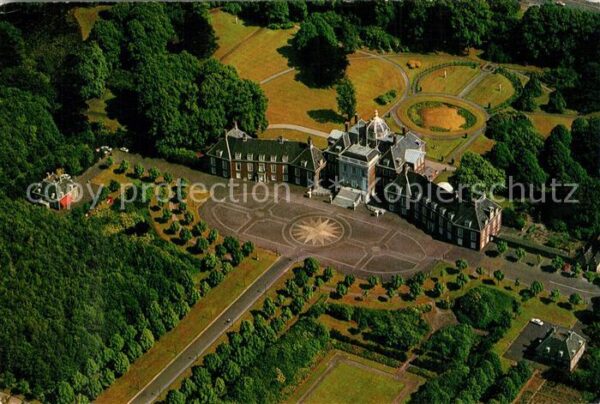 Den Haag Fliegeraufnahme Paleis Huis ten Bosch