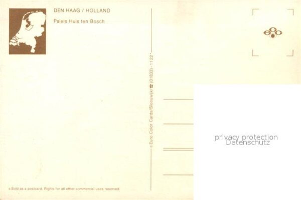 Den Haag Fliegeraufnahme Paleis Huis ten Bosch – Bild 2