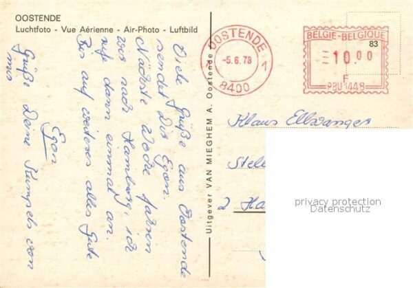 Oostende Ostende Fliegeraufnahme – Bild 2