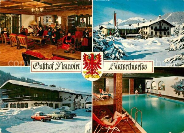 Hinterthiersee Gasthof Neuwirt Berghotel Thaler