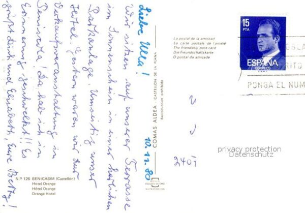 Benicasim Hotel Orange – Bild 2
