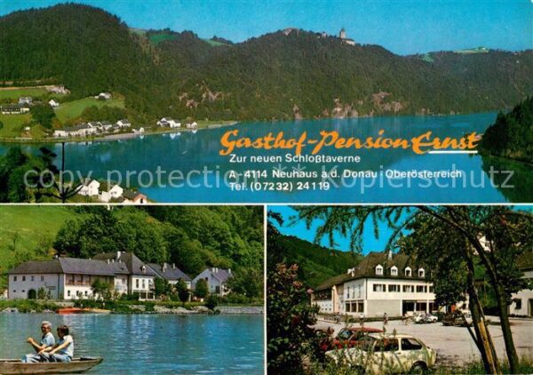 Neuhaus Donau Gasthof Pension Ernst Panorama