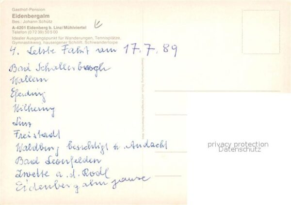Eidenberg Gasthof Pension Eidenbergalm – Bild 2