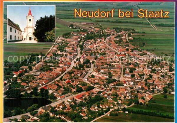 Neudorf Staatz Fliegeraufnahme