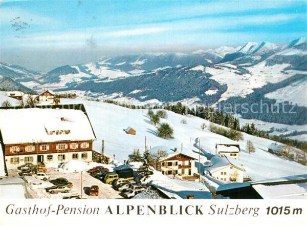 Sulzberg Vorarlberg Gasthof Pension Alpenblick Winter