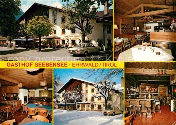 Ehrwald Tirol Gasthof Seebensee