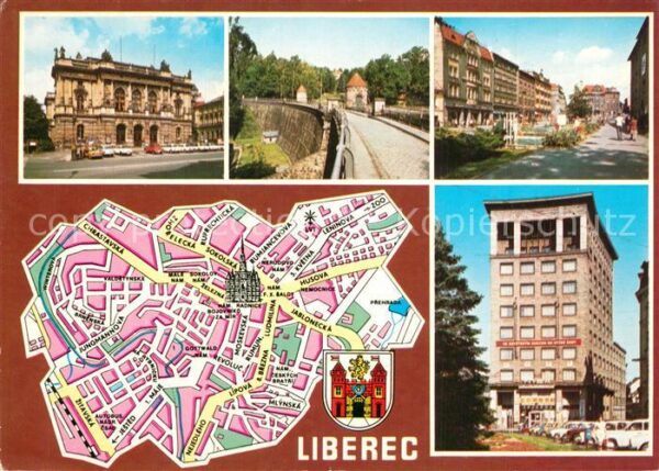 Liberec Stadtansichten
