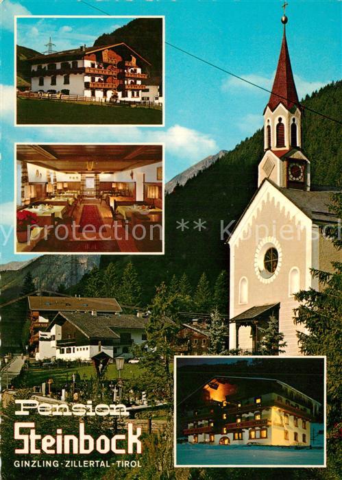Ginzling Pension Steinbock Kirche