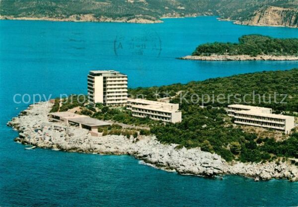 Dubrovnik Ragusa Fliegeraufnahme Hotel Neptun