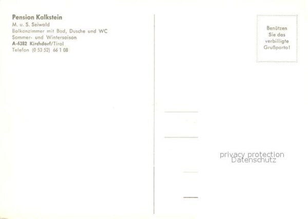 Kirchdorf Tirol Pension Kalkstein – Bild 2
