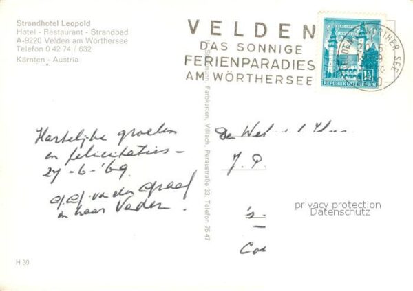 Velden Woerthersee Strandhotel Leopold – Bild 2