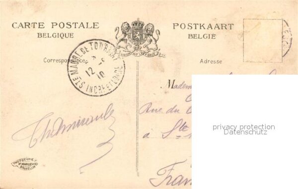 Exposition Universelle Bruxelles 1910 Palais de la Ville d_Anvers Maison Rube – Bild 2