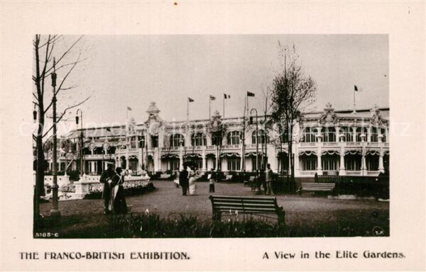 Exhibition Franco-British London 1908 Elite Gardens