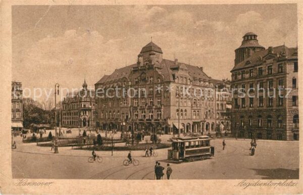 Strassenbahn Hannover Aegidientorplatz