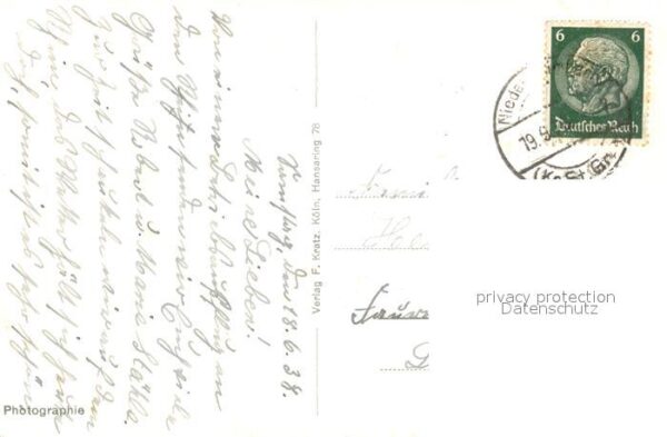 Foto Kratz Nr. 648 St. Goar Burg Rheinfels – Bild 2