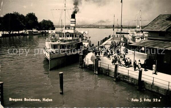 Motorschiffe Bregenz Bodensee Hafen Foto-J.-Fritz 22