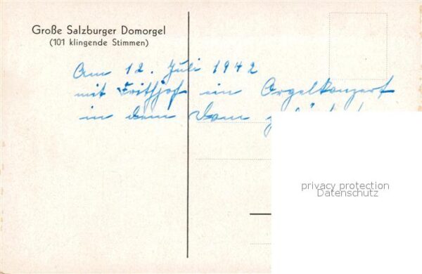 Kirchenorgel Domorgel Salzburg – Bild 2