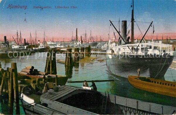 Schiffe Ships Navires Hamburg Hafen L?becker Ufer