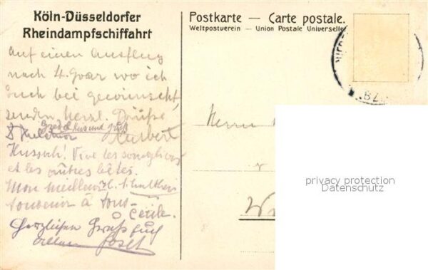 Dampfer Seitenrad K?ln-D?sseldorfer-Rheindampfschifffahrt – Bild 2