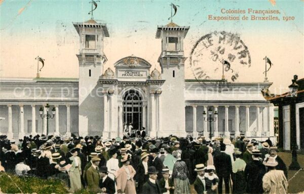 Exposition Universelle Bruxelles 1910 Colonies Francaises