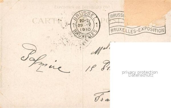 Exposition Universelle Bruxelles 1910 Colonies Francaises – Bild 2