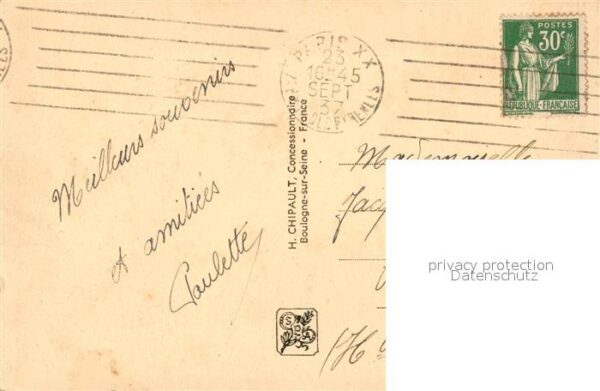Exposition Internationale Paris 1937 Pavillons de Belgique et de Suisse – Bild 2