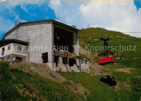 Seilbahn Walmendingerhornbahn Bergstation Kleinw
