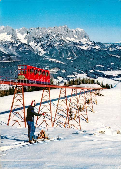 Zahnradbahn Hartkaiser-Standseilbahn Wilder Kaiser