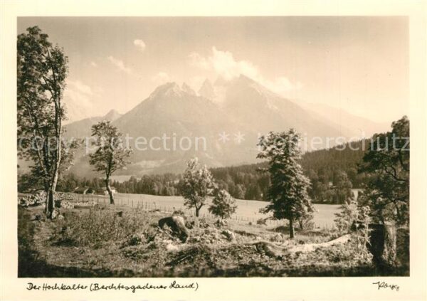 Foto Popp Nr. Hochkalter Berchtesgadener Land