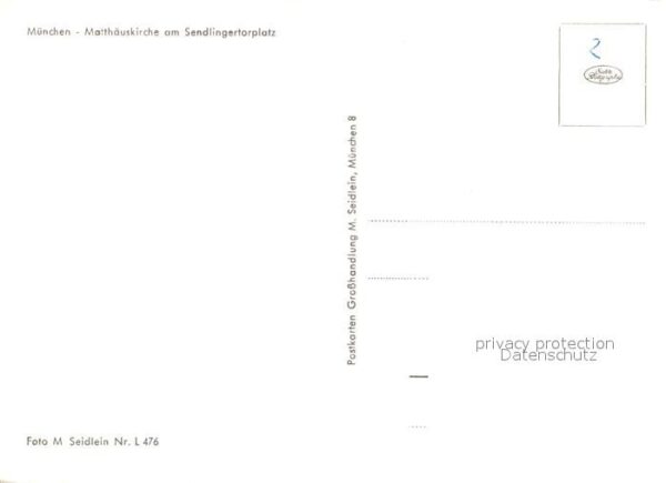 Kirchenorgel M?nchen Matth?uskirche Sendlingertorpla – Bild 2