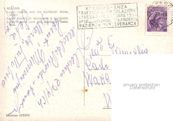 Strassenbahn Milano Largo Cairoli Monumento a Gariba – Bild 2