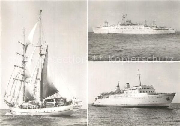 Schiffe Ships Navires Segelschulschiff Wilhelm Pieck MS V?lke