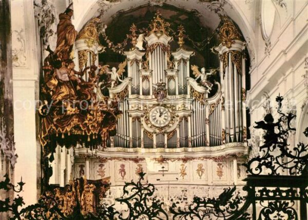 Kirchenorgel Amorbach Odenwald Abteikirche