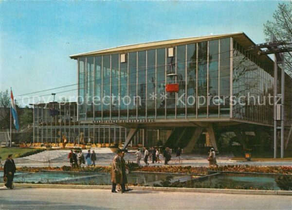 Exposition Universelle Bruxelles 1958 Pavillon du Luxembourg