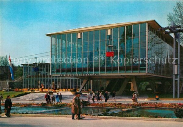 Exposition Universelle Bruxelles 1958 Pavillon du Luxembourg
