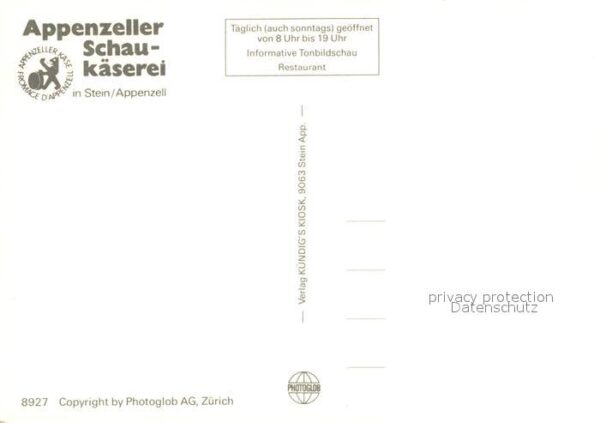 K?serei K?se Schauk?serei Stein Appenzell – Bild 2