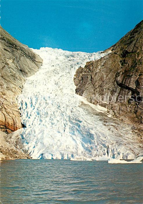 Gletscher Briksdalsbreen Olden Norway