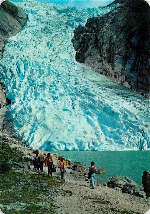 Gletscher Briksdalen Nordfjord Norway