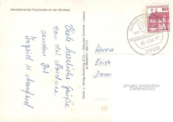 Fischerei Fischkutter Nordsee – Bild 2