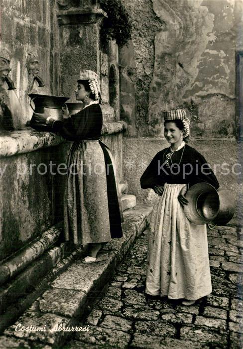 Trachten Italien Abruzzo Wassertr?gerin