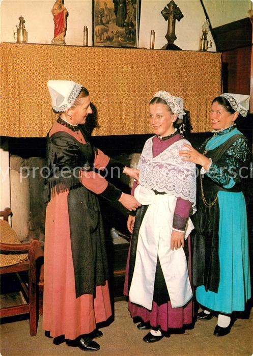 Trachten Frankreich Folklore Maraichin Groupe Le Bouquet d_