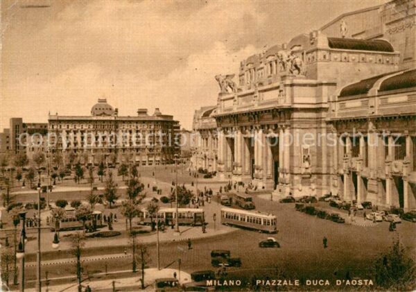 Strassenbahn Milano Piazzale Duca d_Aosta