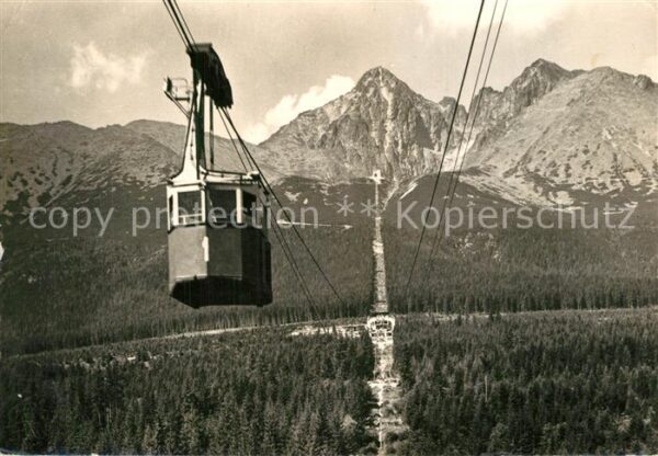 Seilbahn Tatransky Narodny Park Lanovka na Skaln