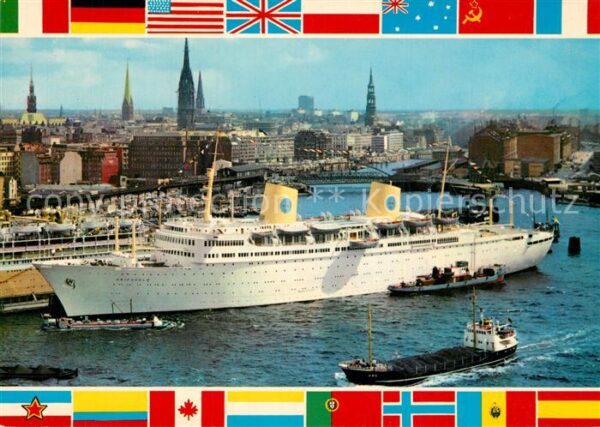 Schiffe Ships Navires Gripsholm Hamburg Hafen