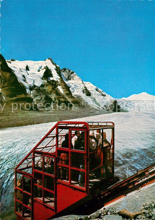 Zahnradbahn Gletscherbahn Pasterzengletscher Grossg